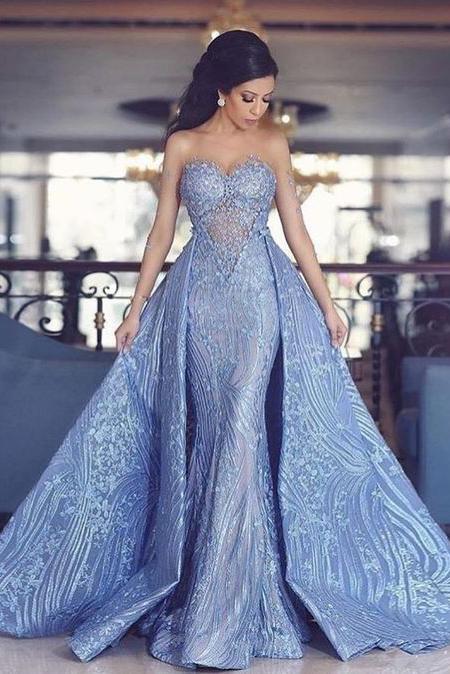 Sweetheart Mermaid Prom Dress With ...